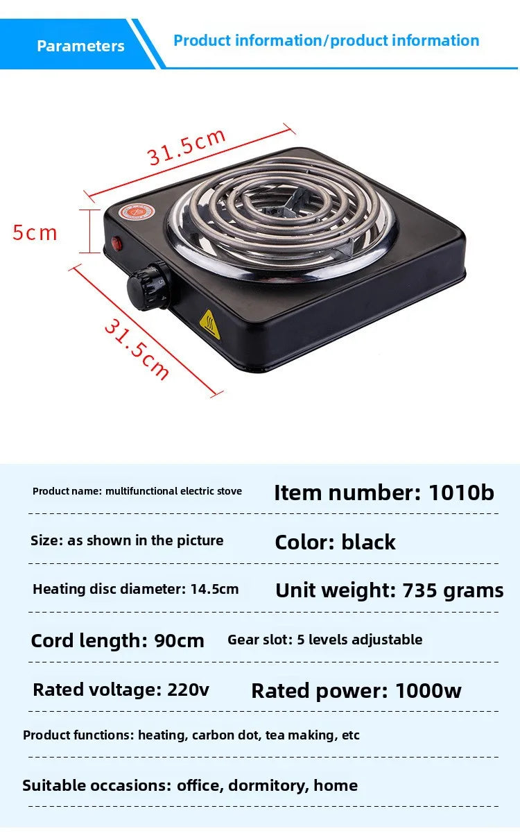 Shisha Hookah Burner Electric stove 220V 500w Hot Plate kitchen cooking coffee heater chicha nargile smoking pipes charcoal