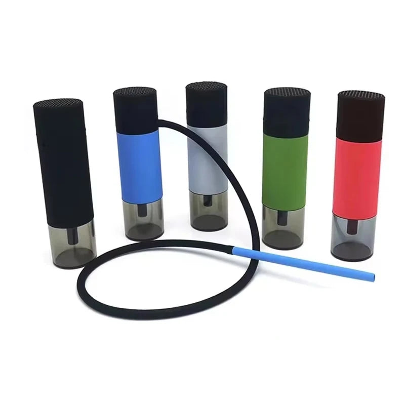 Arabic Portable Cup Hookah Car Shisha Set Indoor Outdoor with Protective Cover Small Narguile Chicha Soft Touch Hookah Gift New