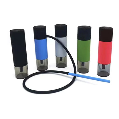 Arabic Portable Cup Hookah Car Shisha Set Indoor Outdoor with Protective Cover Small Narguile Chicha Soft Touch Hookah Gift New